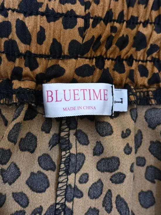 BlueTime Women's L Animal Print Maxi Skirt - Picture 6 of 7